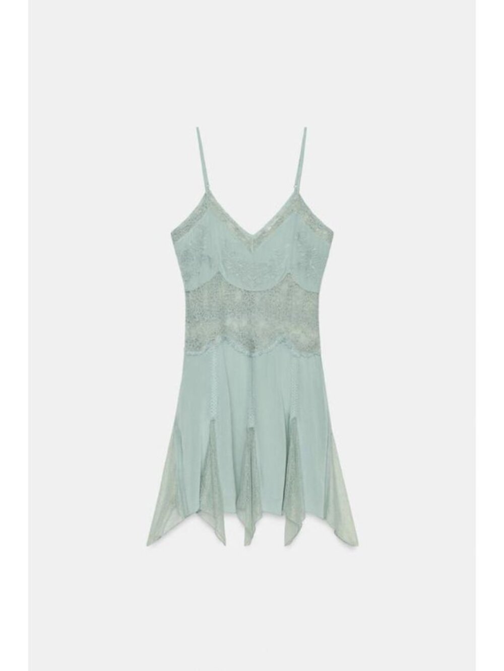 ZARA ZW COLLECTION SHORT LACE DRESS 7521/245/423
